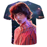 Stranger Things T Shirt Printed Men's and Women's Loose Short Sleeve T-shirt