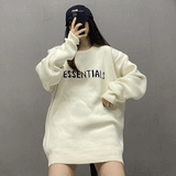Fog Fear of God Essentials Sweatshirt round Neck Sweater High Street Loose Pullover Sweater for Men