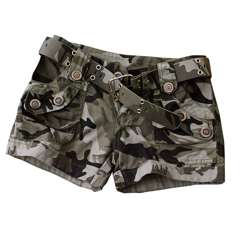 Women's Cargo Shorts Summer Camouflage Shorts Women's Oversized Cargo Pants Shorts