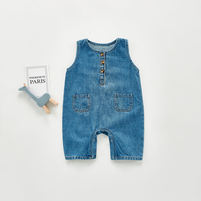 Autumn Rompers Denim Baby Girl Rompers Going out Rompers