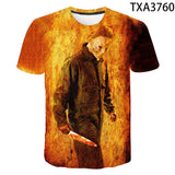 Michael Myers T Shirt Summer Printed round Neck Men and Women