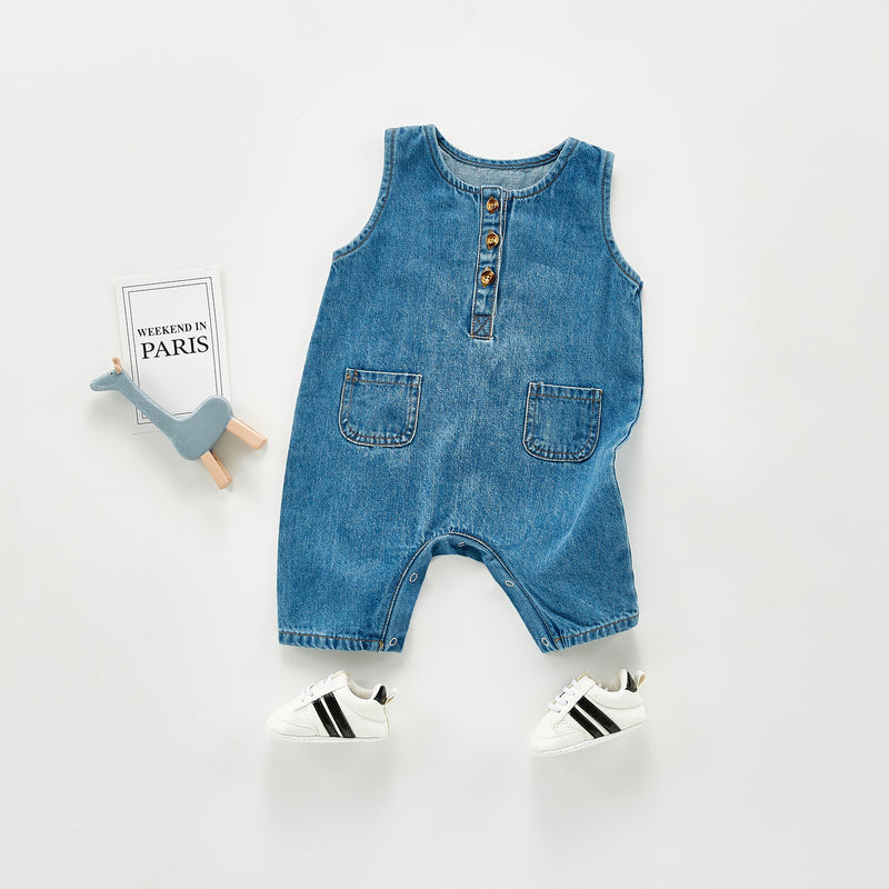 Autumn Rompers Denim Baby Girl Rompers Going out Rompers