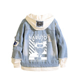 Comic Denim Jacket Women's Denim Jacket Hoodie