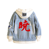 Comic Denim Jacket Women's Denim Jacket Hoodie