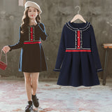 Girls' Dress Spring Sweaters Fashion Dress Children Dress