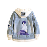 Comic Denim Jacket Women's Denim Jacket Hoodie