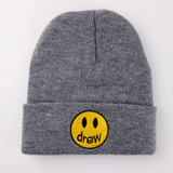 Smiley Face Cap Hip Hop Beanie Hat Fall/Winter Warm Wool Hat