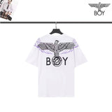 Boylondon T Shirt plus Size Sports Retro Casual Fashionable Eagle Pattern