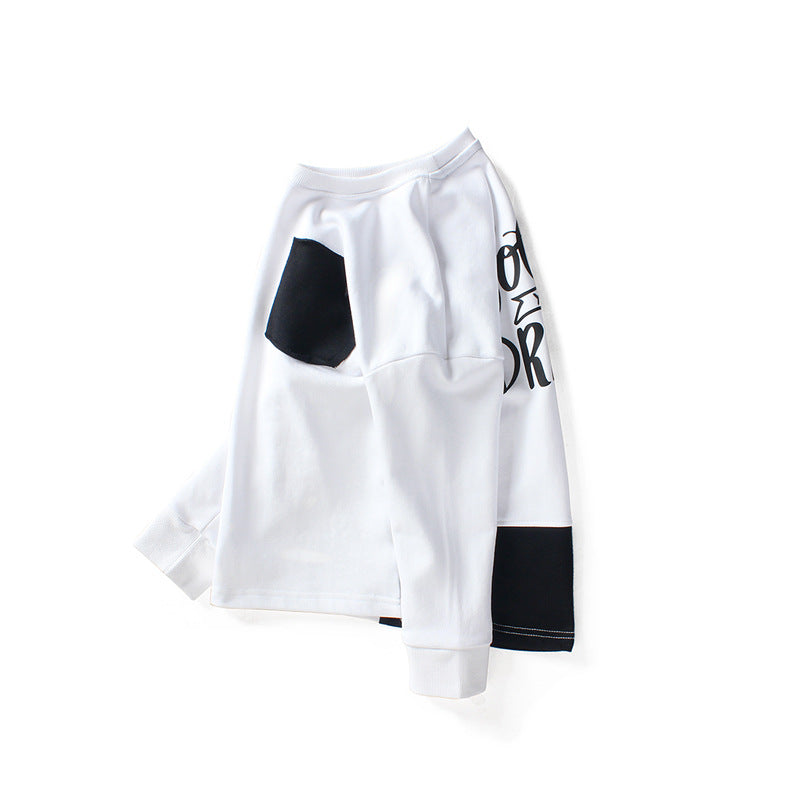 Children Boy Hoodie Autumn Boy Long-Sleeved Sweater T-shirt