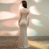 Daisy Buchanan Dress Women'S Tassel Sequins Slim Dress