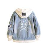 Comic Denim Jacket Women's Denim Jacket Hoodie