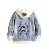 Comic Denim Jacket Women's Denim Jacket Hoodie