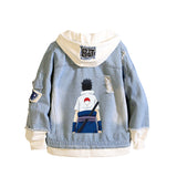 Comic Denim Jacket Women's Denim Jacket Hoodie