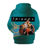 Friends Joey Hoodie Spring and Autumn Print Children's Clothing Men's and Women's Casual