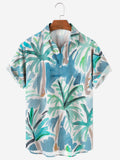 Men Beach T Shirts Men's Fashion Fashion Short Sleeve Shirt