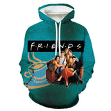 Friends Joey Hoodie Spring and Autumn Print Children's Clothing Men's and Women's Casual