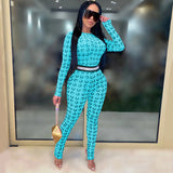 See through Pants Suit Fashion Sexy Nightclub Mesh See-through One-Piece