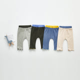 Autumn Pants Autumn Cute Pants Candy Color Straight-Leg Pants