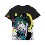 JoJo's Bizarre Adventure Dressing Anime round Neck Short Sleeve Top T-shirt