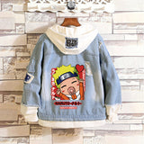 Comic Denim Jacket Casual Loose Denim Jacket