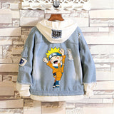 Comic Denim Jacket Casual Loose Denim Jacket
