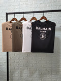 T Shirt Balmain T-shirt Cotton round Neck Women's Shirt