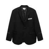 Men's Casual Suit Man Blzer Dark Style Blazer Men's Street Leisure Suit Loose Cool Long Sleeve Jacket