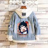 Comic Denim Jacket Casual Loose Denim Jacket