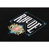 Rhude Hoodie Playing Cards Pure Cotton Men's and Women's Hoodie