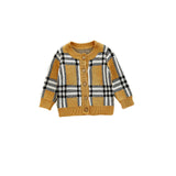 Autumn Co-ords Plaid Coat Strap Rompers Jumpsuit Two-Piece Set