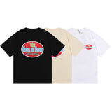 Rhude T Shirt Limited Rhude Casual Hip Hop Summer Loose round Neck