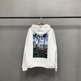 Fog Fear of God Essentials Hoodie Floral Photo Print Hoodie Sweater