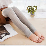 Winter Thick Knit Thigh High Socks Long Stockings Boot Knitted Hollow Wool Pile Style Foot Sock