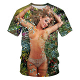 Taylor Swift Merch Men's T-shirt 3D Digital Printing Short Sleeve