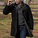 Blade Runner Jacket Fall Winter Men Loose Woolen Coat Coat