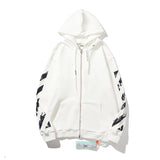 Caravaggio Hoodie Autumn And Winter Religious Print Zipper Sweater Coat