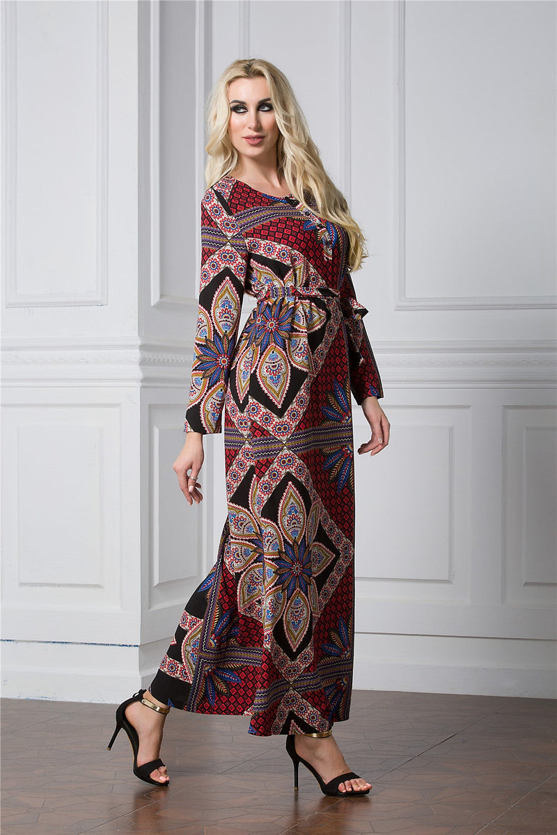 Muslim Women Stylish Kashibo Abaya Muslim Ladies Long Gown Islamic Clothing Jilbab Jalabiya Fashion Maxi Dress Loose Plus Size Vintage Long Sleeve Robe