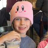 Smiley Face Cap Embroidery Knitted Hat Warm Pullover Cap