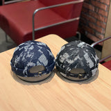 Beanies Vintage Denim with Hole Beanie Skullcap