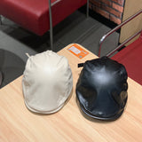 Beanies Leather Beret Children Autumn and Winter Duckbill Cap Advance Hats