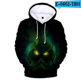 Grinch Hoodie Grinch Printed Men'S Women'S Hoodie Hoodie Brushed Hoody