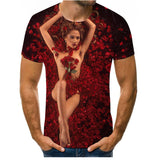 Taylor Swift Merch Men's T-shirt 3D Digital Printing Short Sleeve