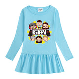 Fgteev Cartoon Round Neck Dress