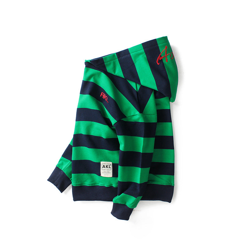 Children Boy Hoodie Autumn Boys' Long-Sleeved Sweater Hooded Sweater