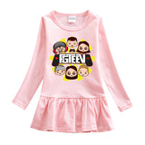 Fgteev Cartoon Round Neck Dress
