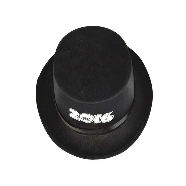 Top Hat Felt Hat Performance Magician Lincoln Hat Black Top Hat