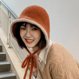Women Winter Hats Hat Autumn and Winter Fisherman Hat Fashion Winter Thickening Warm