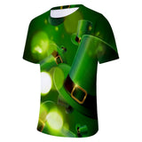 Saint Patrick's Day Closing 3D Short-Sleeved T-shirt