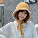 Women Winter Hats Hat Autumn and Winter Fisherman Hat Fashion Winter Thickening Warm