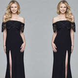 Formal Dresses & Gowns Dress Elegant Slim-Fit Solid Color Long Dress Evening Dress